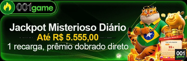 Interface do app 001game.com destacando slots e serviços VIP